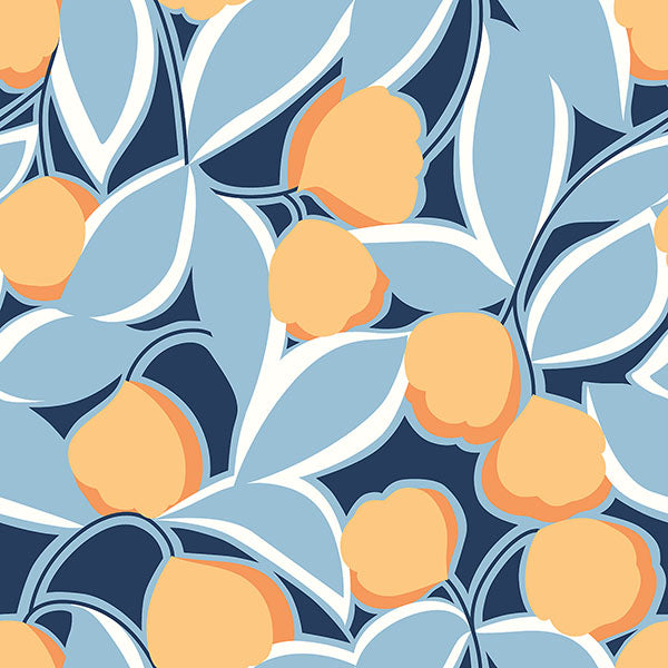 Purchase MCS6406 NuWallpaper Wallpaper, Talia Light Blue Peel & Stick - WallPops