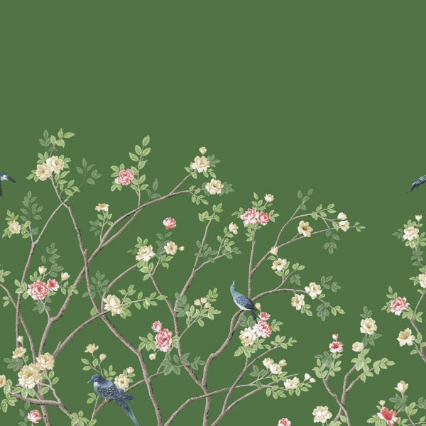 Sample - Mu0316M | Classics, Lingering Garden - Ronald Redding Wallpaper