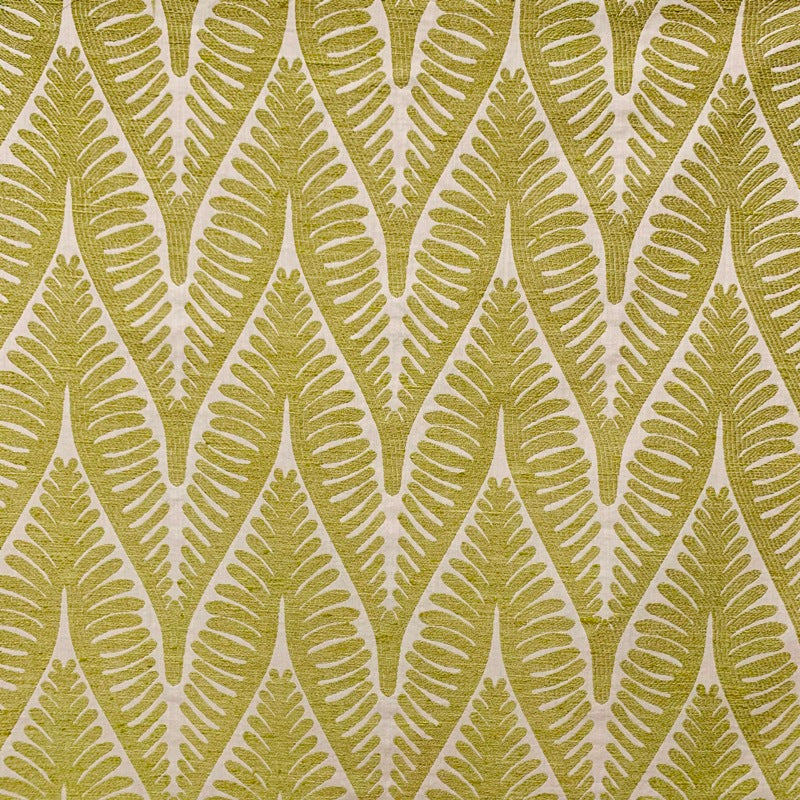 Sample 8999 Myers Green, Green, Light Green by Magnolia Fabric