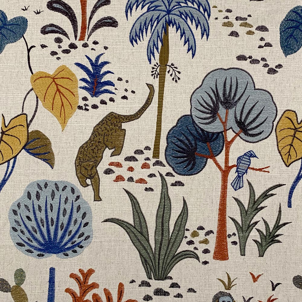 Sample 8568 Nasim Quartz, Multi Color Novelty Multipurpose Fabric by Magnolia
