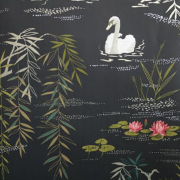 Purchase Ncw4020-04 | Sylvana Swan Lake - Nina Campbell Wallpaper
