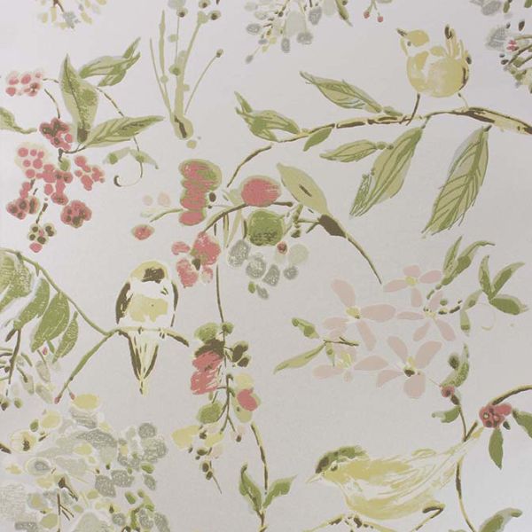Purchase Ncw4182-04 | Cathay Penglai Pearl/Pastel - Nina Campbell Wallpaper