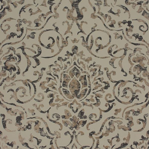Purchase Ncw4201-01 | Fontibre Belem Chocolate/Gold - Nina Campbell Wallpaper