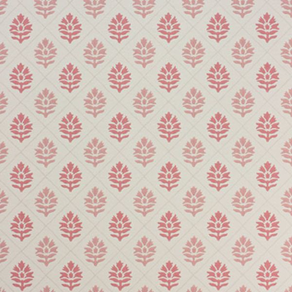 Purchase Ncw4303-05 | Les Reves Camille Coral/Pink - Nina Campbell Wallpaper
