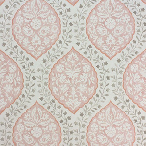 Purchase Ncw4304-03 | Les Reves Marguerite Pink/Grey - Nina Campbell Wallpaper