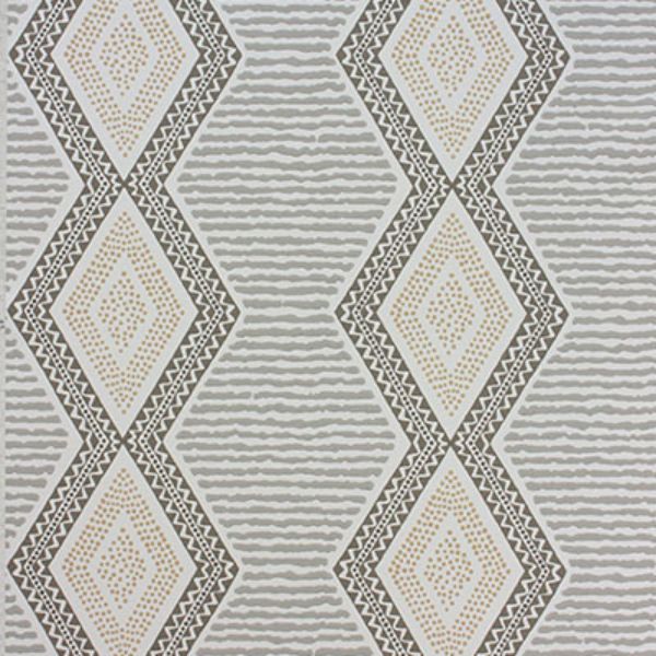 Purchase Ncw4306-02 | Les Reves Belle Ile Grey/Gold - Nina Campbell Wallpaper