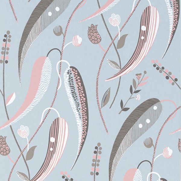 Purchase Ncw4353-02 | Les Indiennes Colbert French Grey - Nina Campbell Wallpaper