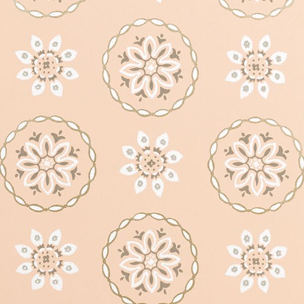 Purchase Ncw4354-01 | Les Indiennes Garance Blush - Nina Campbell Wallpaper