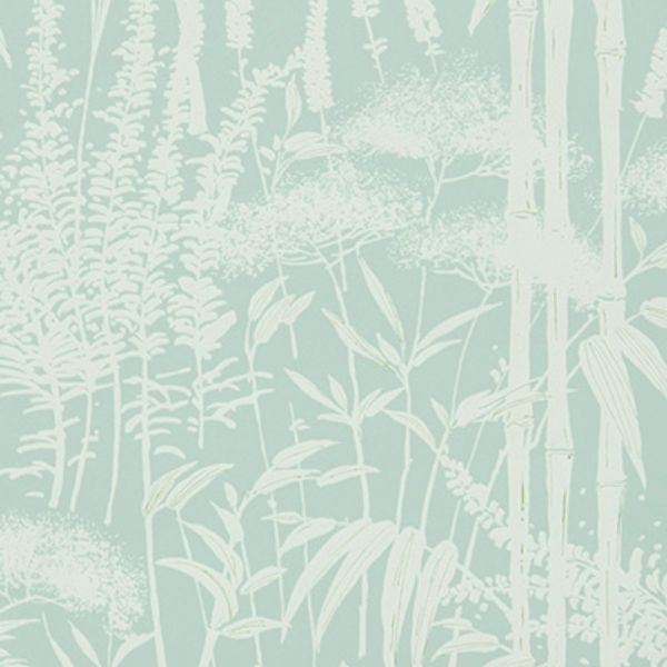Purchase Ncw4498-01 | Signature Poiteau Aqua - Nina Campbell Wallpaper