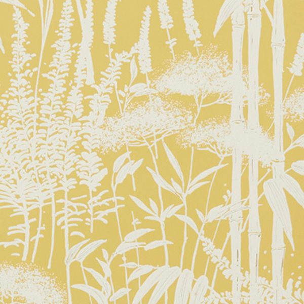 Purchase Ncw4498-02 | Signature Poiteau Ochre - Nina Campbell Wallpaper