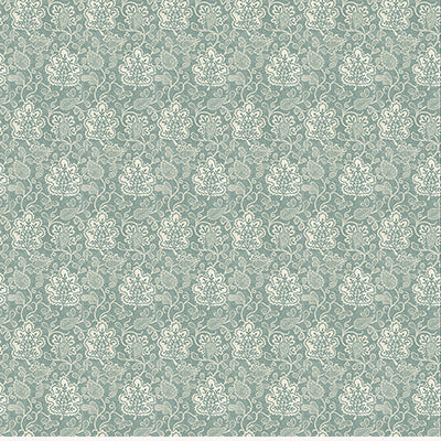 Purchase Ncw4593-05 | Honfleur Annecy Teal - Nina Campbell Wallpaper