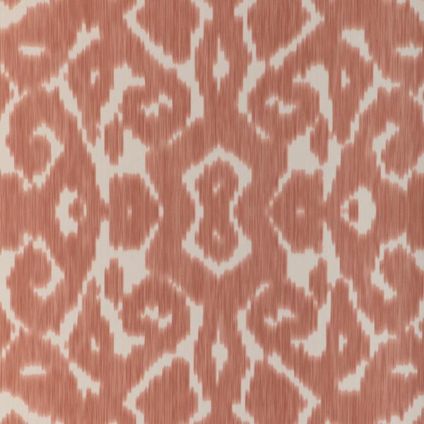 Sample - P2023100-12 | Toponas Paper, Orange Ikat - Lee Jofa Wallpaper - P2023100.12.0
