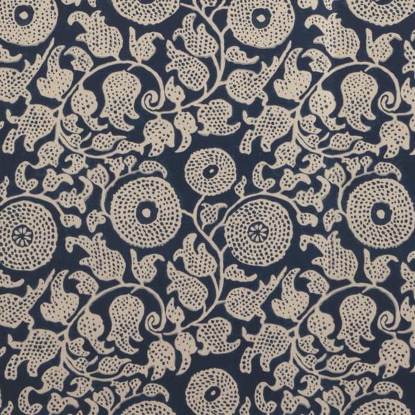 Sample - P2023103-50 | Eldora, Blue Floral - Lee Jofa Wallpaper - P2023103.50.0