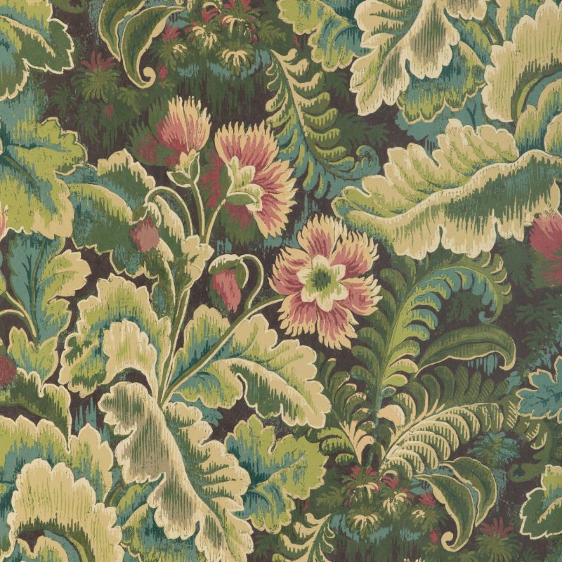 Sample - P2023122.630.0 | Barwick Paper, Antique Botanical - Lee Jofa Wallpaper