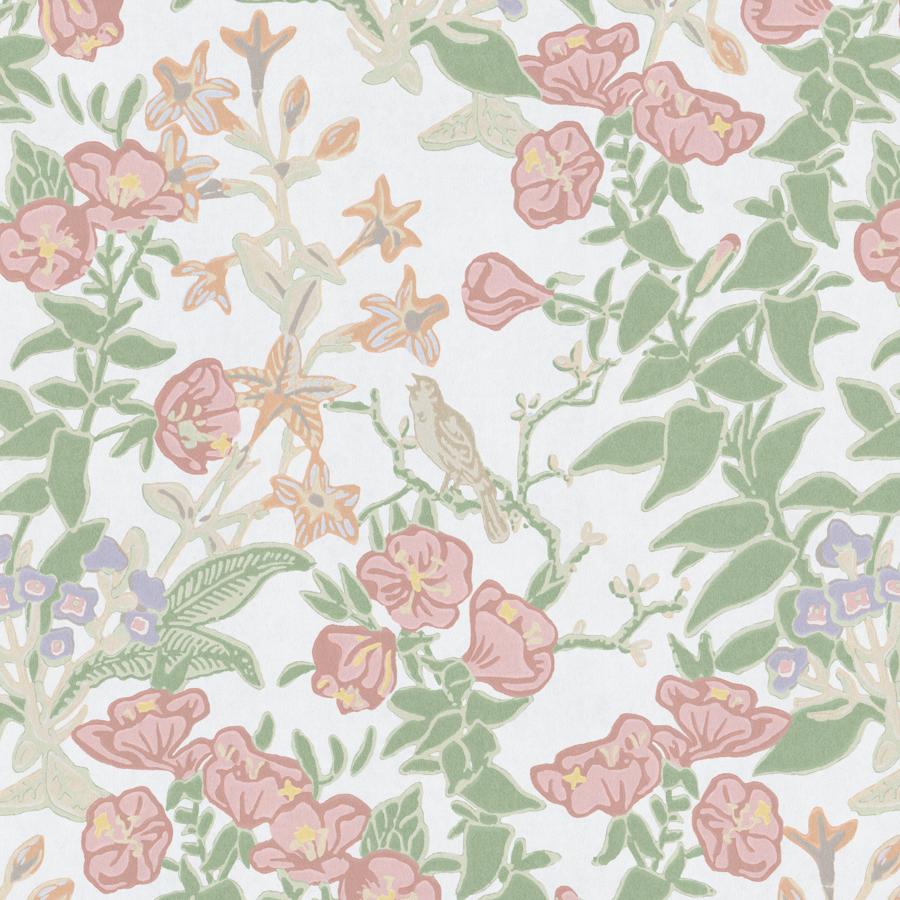 Purchase P2026101-73 Plumeria Paper, Pink Botanical - Lee Jofa Wallpaper - P2026101.73.0