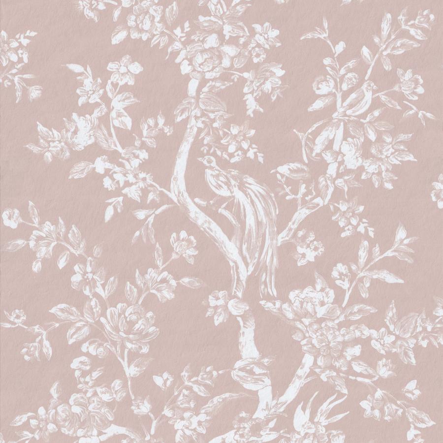 Purchase P2026103-117 Camellia Toile Wp, Pink Chinoiserie - Lee Jofa Wallpaper - P2026103.117.0