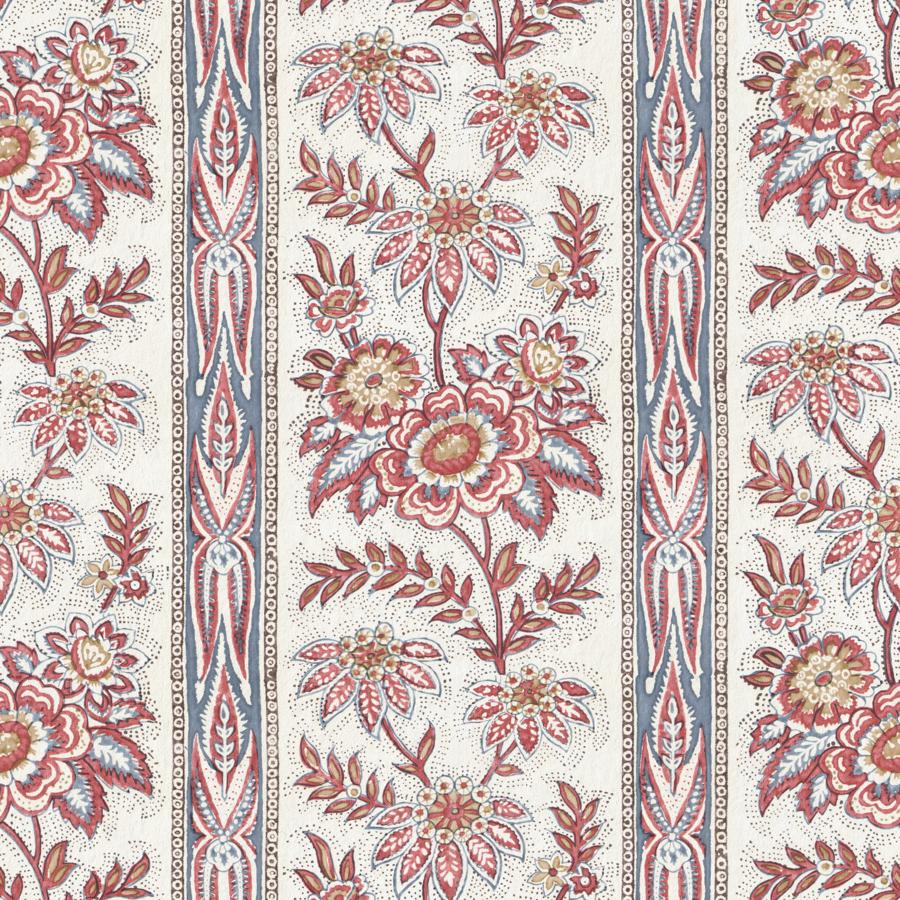 Purchase P2026104-924 Margaux Paper, Red Stripes - Lee Jofa Wallpaper - P2026104.924.0