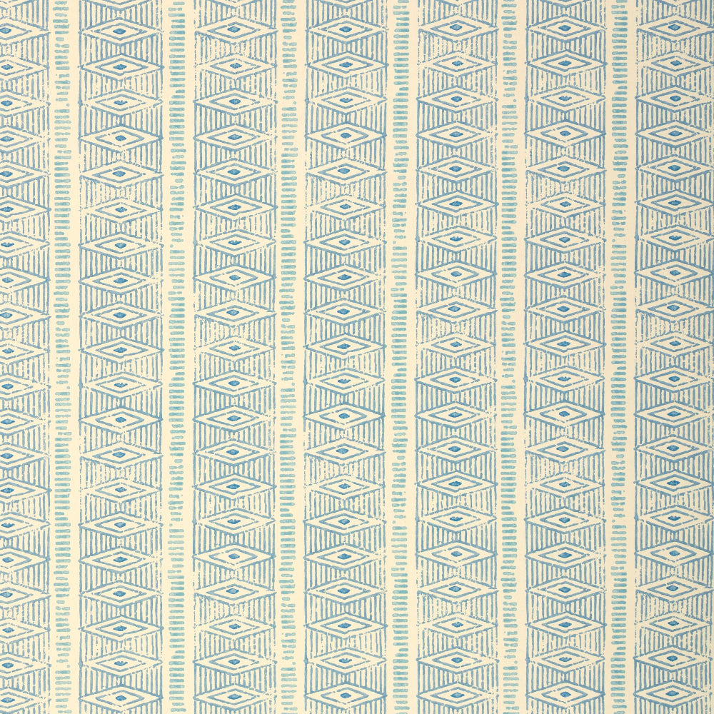 Purchase P2026109-155 Hawkins Wc, Blue Stripes - Lee Jofa Wallpaper - P2026109.155.0