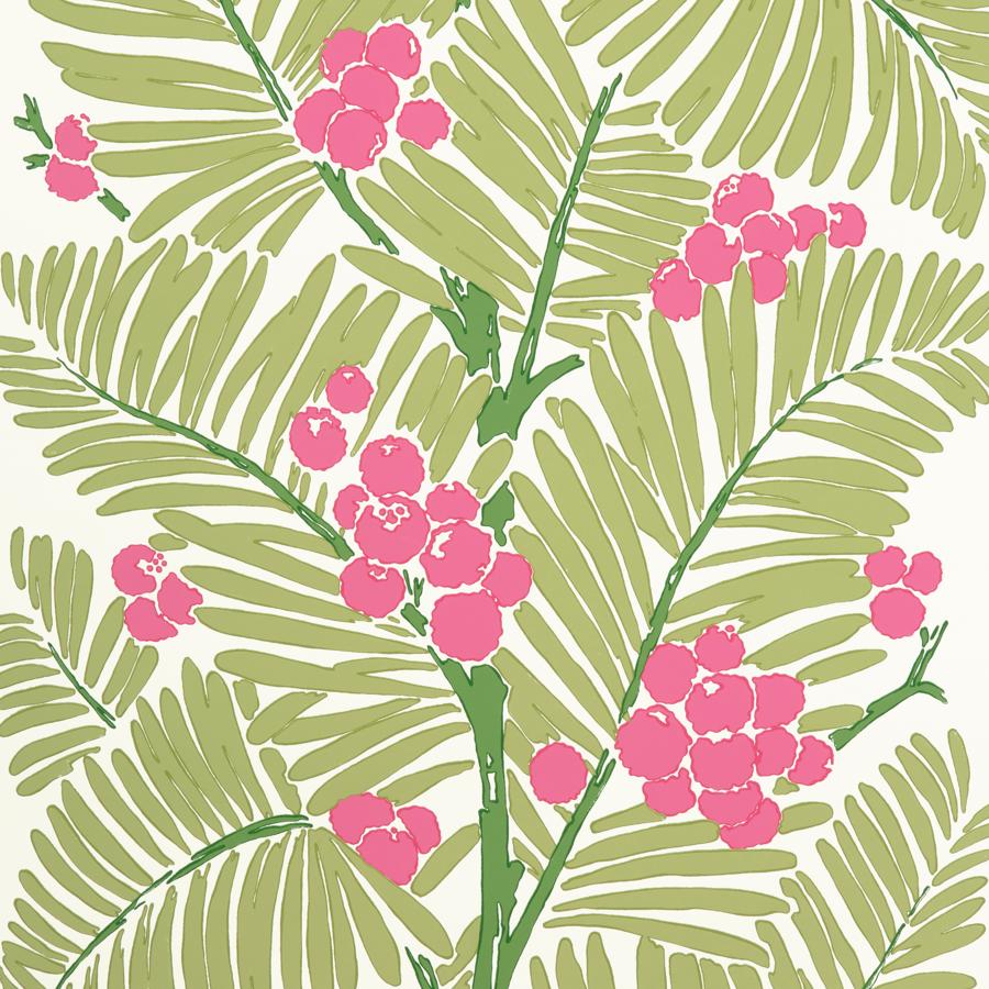 Purchase P8022108.73.0 Palmar, Green Tropical - Brunschwig & Fils Wallpaper