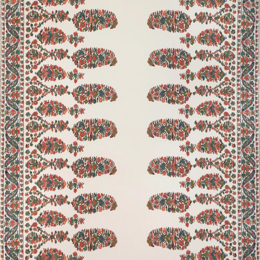 Purchase P8023104.512.0 Visan, Red Paisley - Brunschwig & Fils Wallpaper