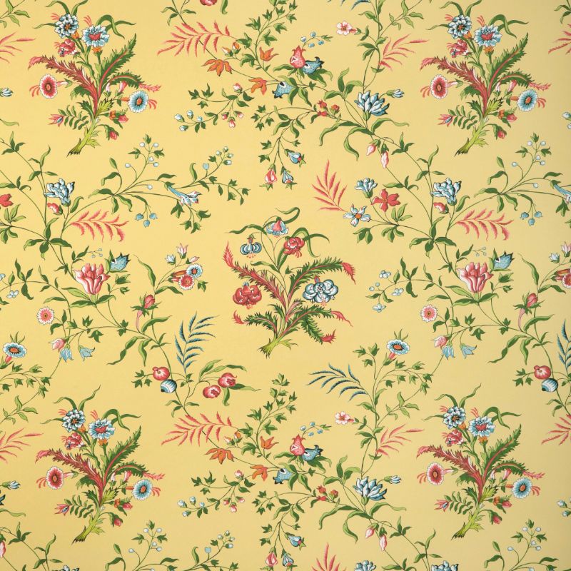 Purchase P8023105.430.0 Chancay, Yellow Botanical - Brunschwig & Fils Wallpaper