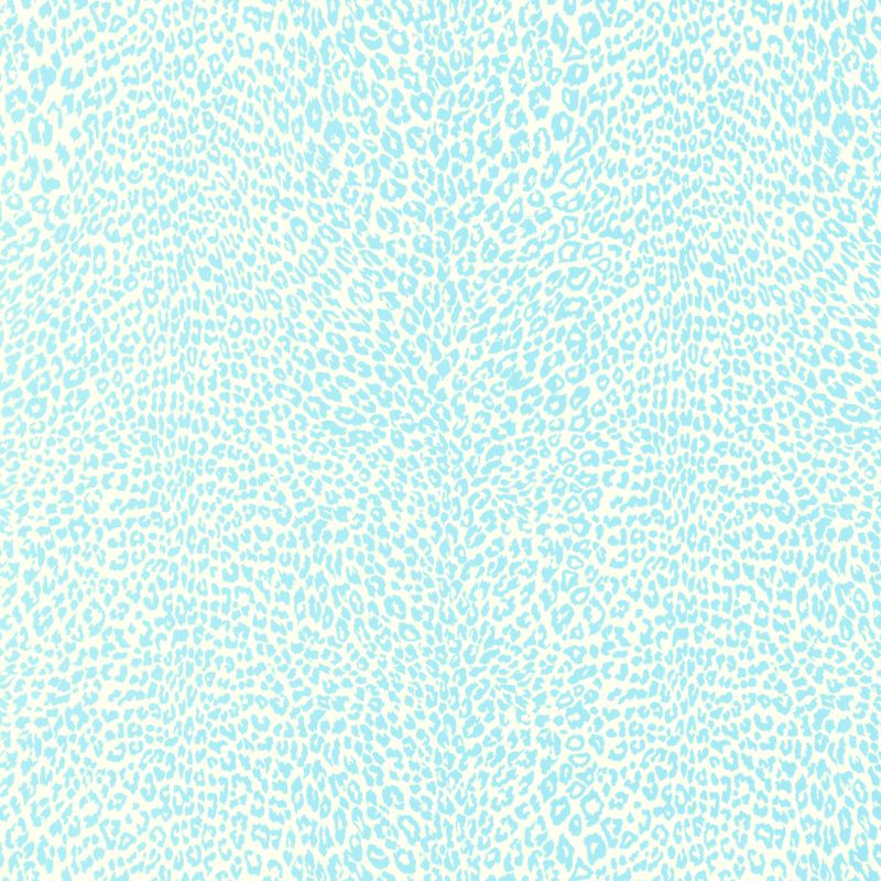 Purchase P8023107.15.0 Petit Leopard, Blue Animals - Brunschwig & Fils Wallpaper