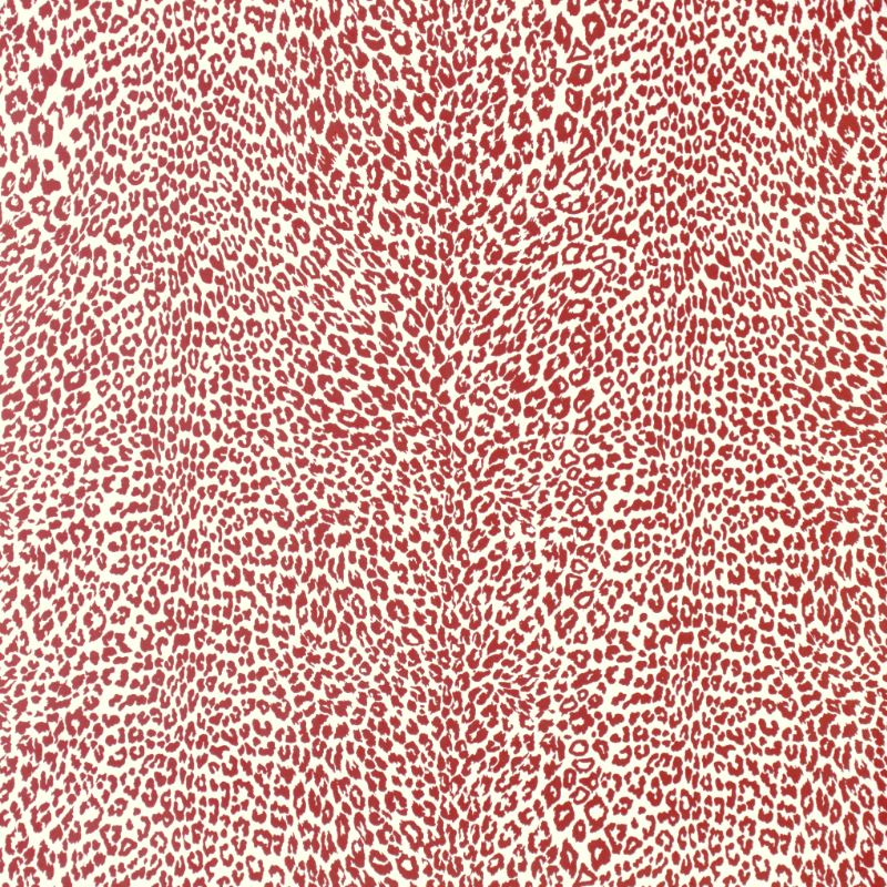 Purchase P8023107.9.0 Petit Leopard, Red Animals - Brunschwig & Fils Wallpaper