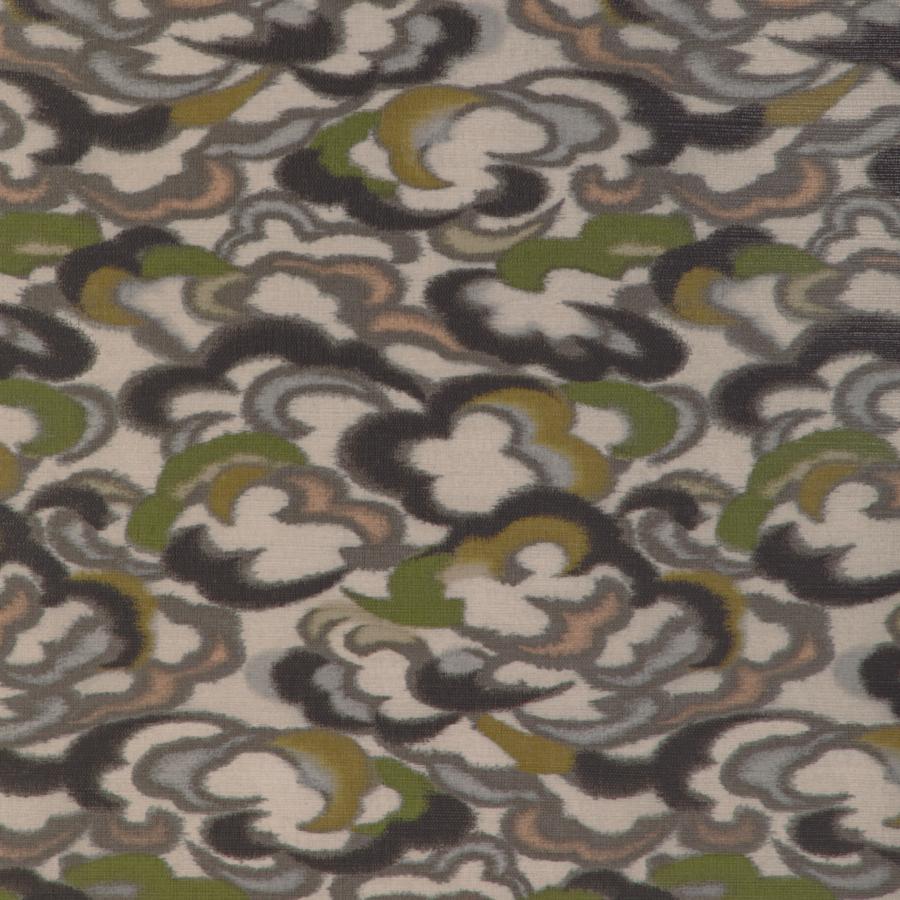 Sample - P8023112-34 | Stratus, Green Novelty - Brunschwig & Fils Wallpaper - P8023112.34.0