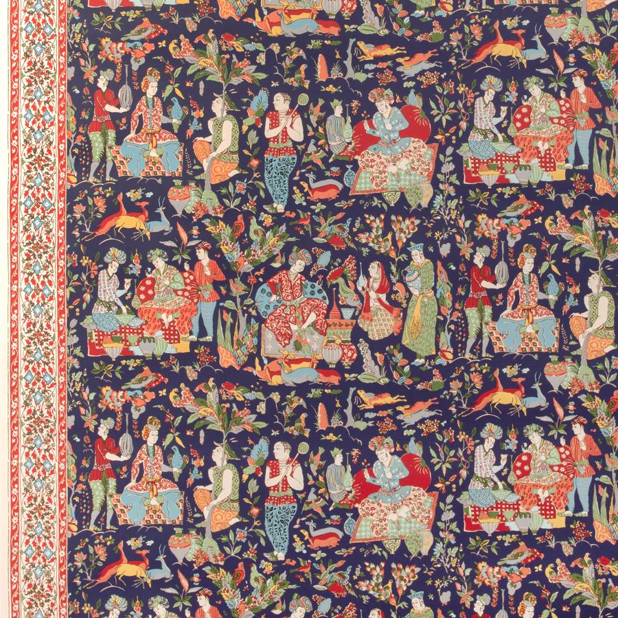 Sample - P8024100-519 | Shalimar, Multi Color Chinoiserie - Brunschwig & Fils Wallpaper - P8024100.519.0