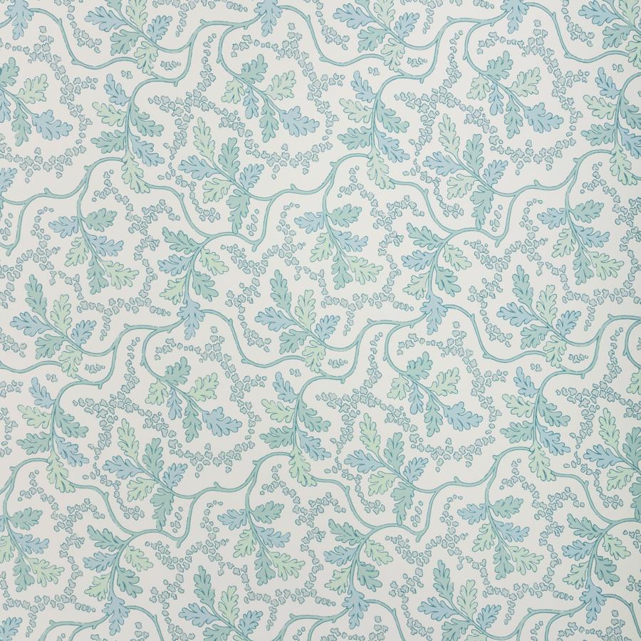 Purchase P8025109-13 Aureille, Aqua Botanical - Brunschwig & Fils Wallpaper - P8025109.13.0
