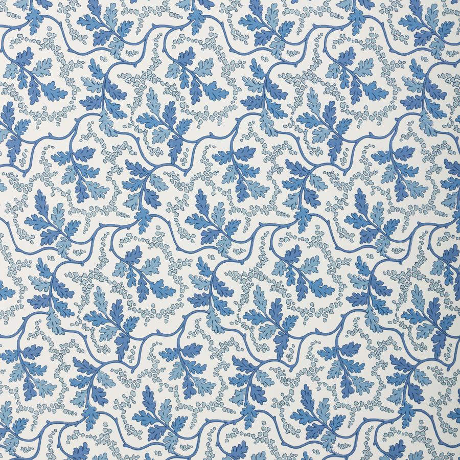Purchase P8025109-55 Aureille, Blue Botanical - Brunschwig & Fils Wallpaper - P8025109.55.0