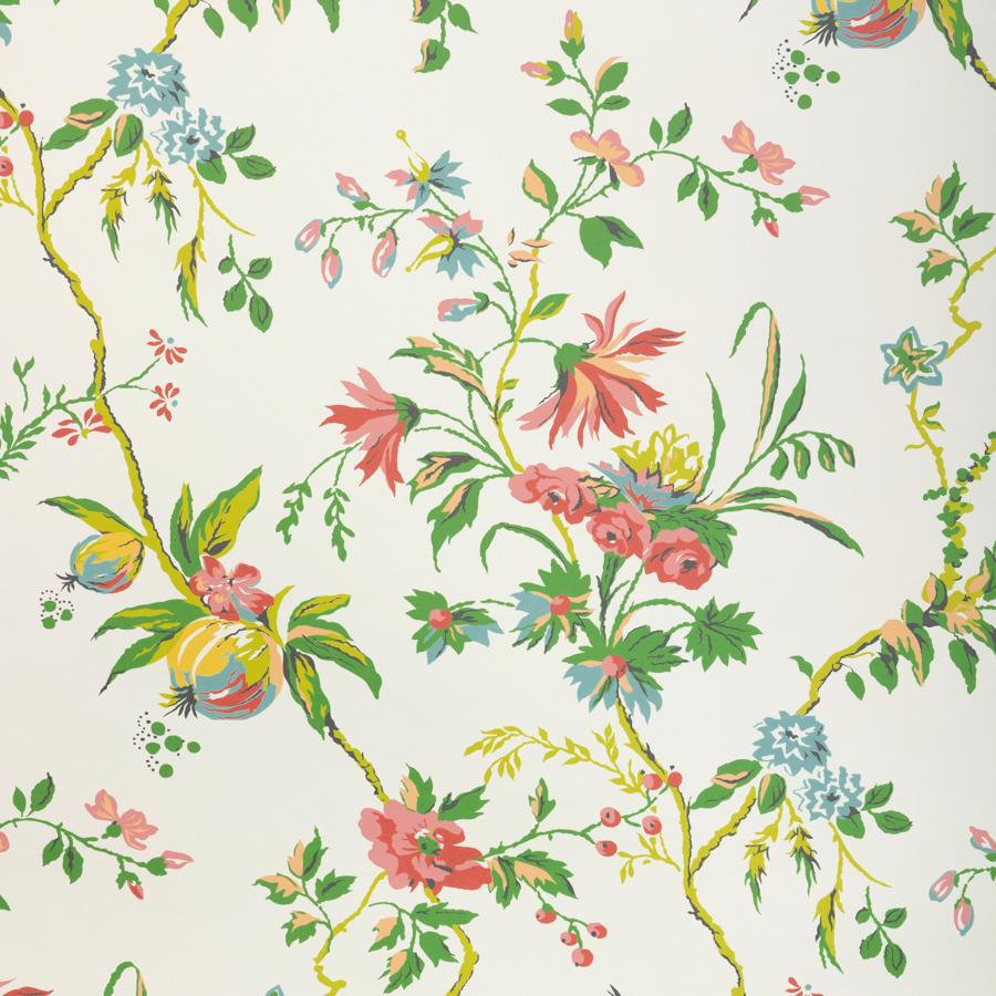 Purchase P8025110-73 Locklin, Spring Floral - Brunschwig & Fils Wallpaper - P8025110.73.0