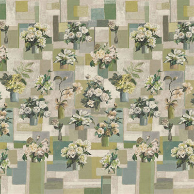 Purchase Pdg1205/01 | Celadon Vase Grasscloth - Designer Guild Wallpaper