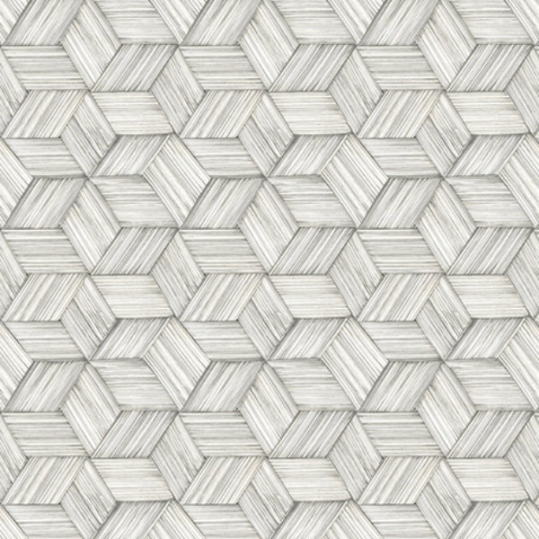 Purchase PS41400 Palm Springs, Intertwined Grey Geometric by Kenneth James Wallpaper