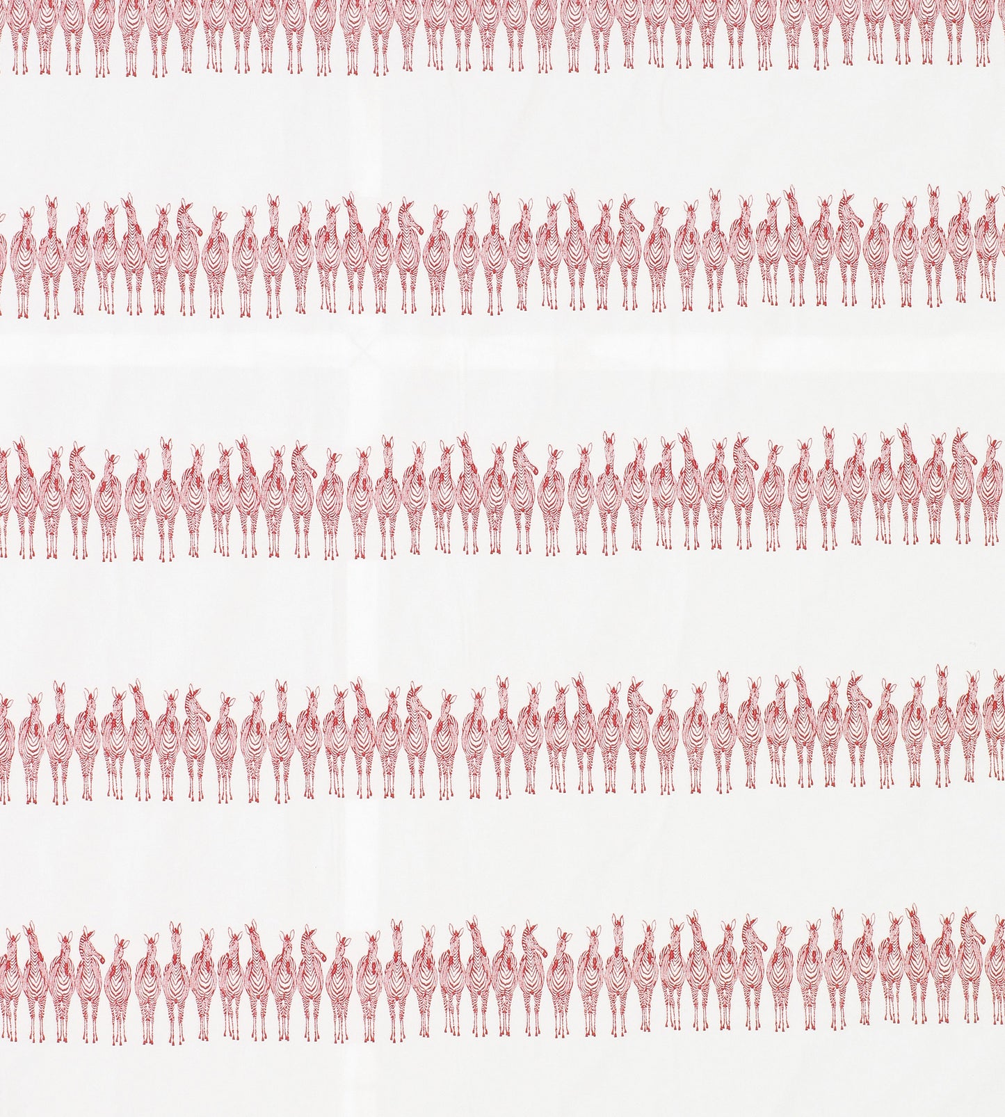 Purchase Old World Weavers Fabric SKU PZ 00028691, Zebras On Parade Red 1