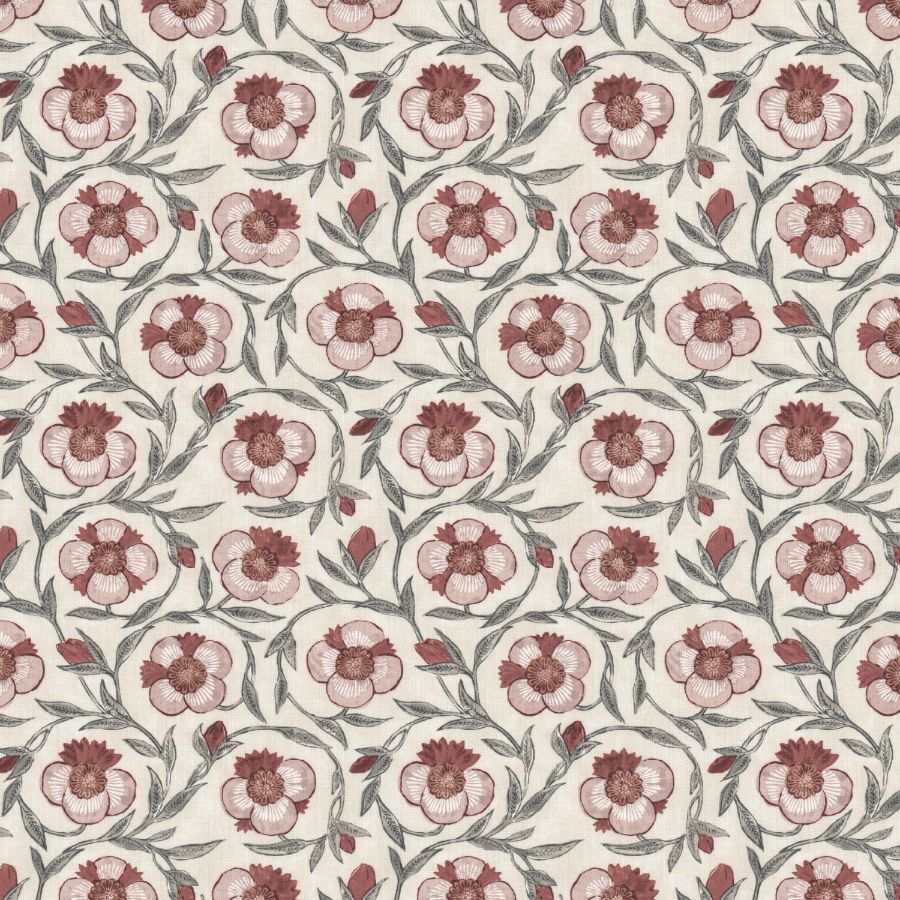 Purchase Stout Fabric Pattern number Robert 3 Claret