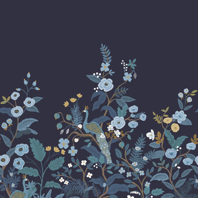 Sample - Rp7396M | Rifle Paper Co. 3Rd Edition, Peacock - York Wallpaper