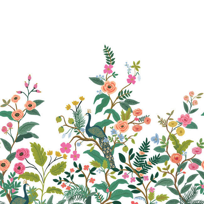 Sample - Rp7397M | Rifle Paper Co. 3Rd Edition, Peacock - York Wallpaper