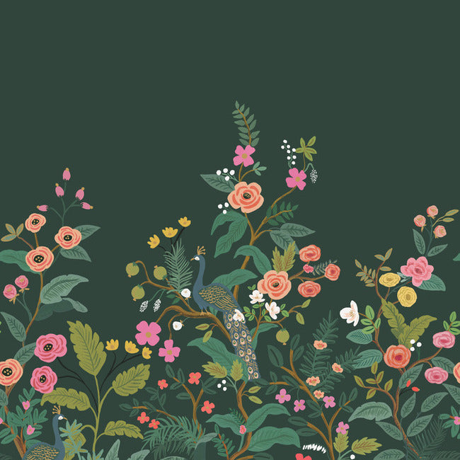 Sample - Rp7398M | Rifle Paper Co. 3Rd Edition, Peacock - York Wallpaper