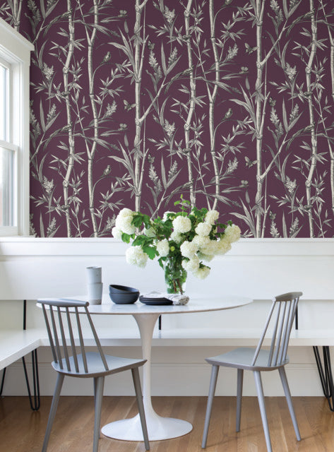 Purchase Rt7835 | Toile Resource Library, Bambou Toile - York Wallpaper