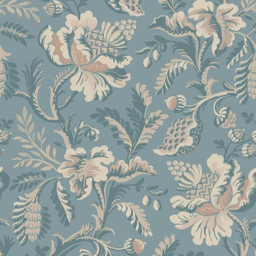 Purchase Sandberg Wallpaper Item 2028-06-21 pattern name Daphne color name Misty Blue.