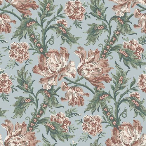 Purchase Sandberg Wallpaper SKU 2028-06-21 pattern name Amelia color name Sky Blue.
