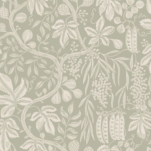 Purchase Sandberg Wallpaper Pattern number 2028-06-21 pattern name Fig Garden color name Garden Green.