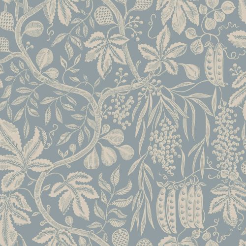 Purchase Sandberg Wallpaper SKU# 2028-06-21 pattern name Fig Garden color name Misty Blue.