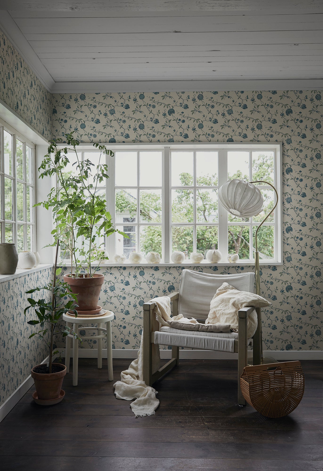 Purchase Sandberg Wallpaper SKU 2028-06-21 pattern name Adelaide color name Blue.