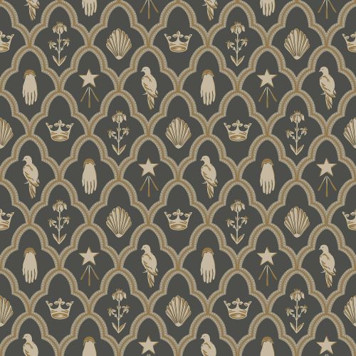 Purchase Sandberg Wallpaper Product 2028-06-21 pattern name Turtledove color name Barn Charcoal.