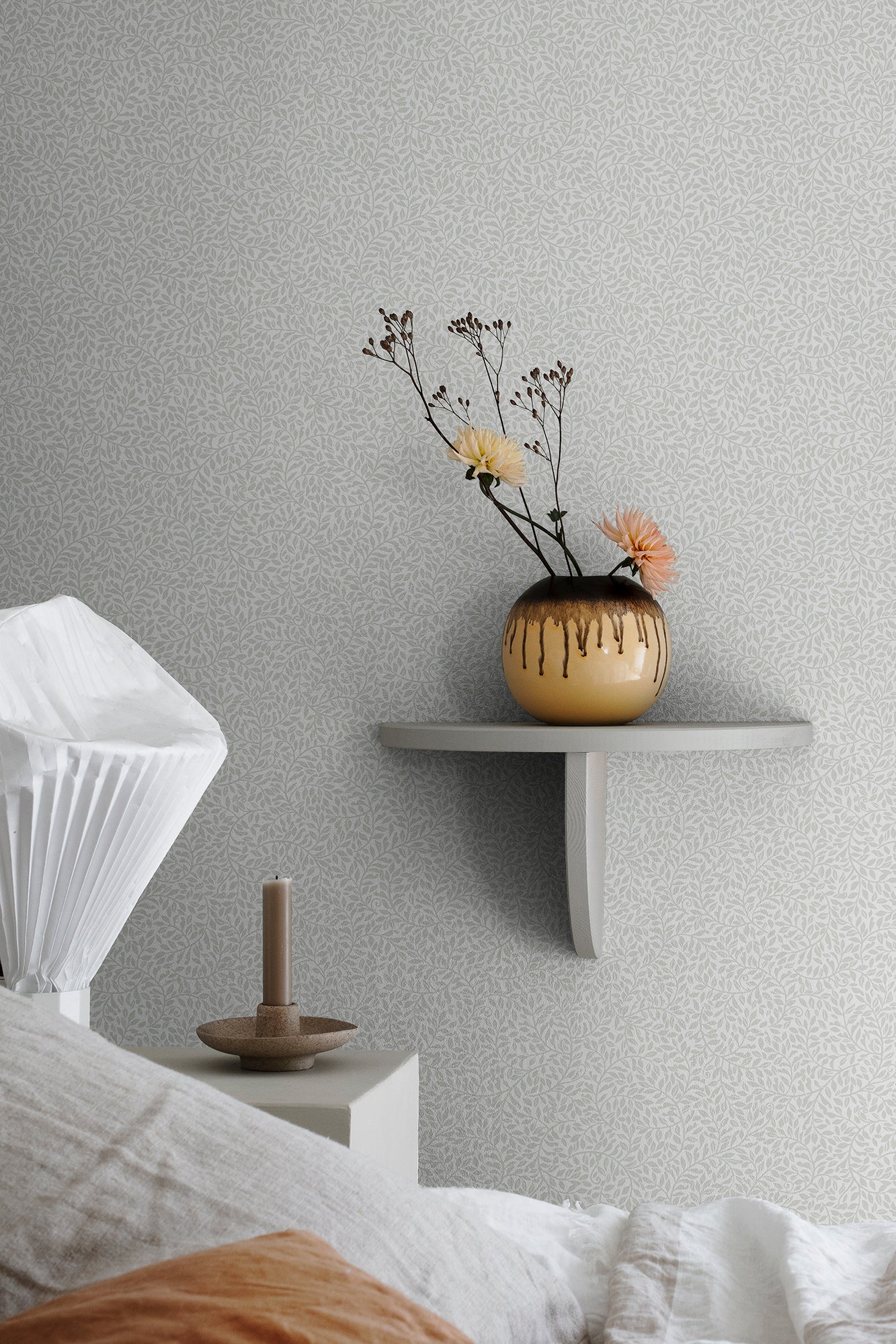 Purchase Sandberg Wallpaper SKU# 2028-06-21 pattern name Bladverk color name Garden Green.