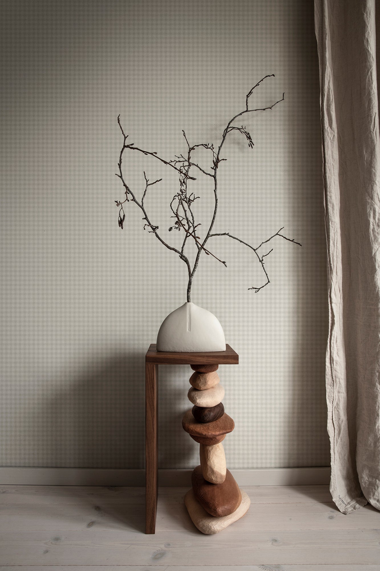 Purchase Sandberg Wallpaper Product# 2028-06-21 pattern name Ruta color name Garden Green.