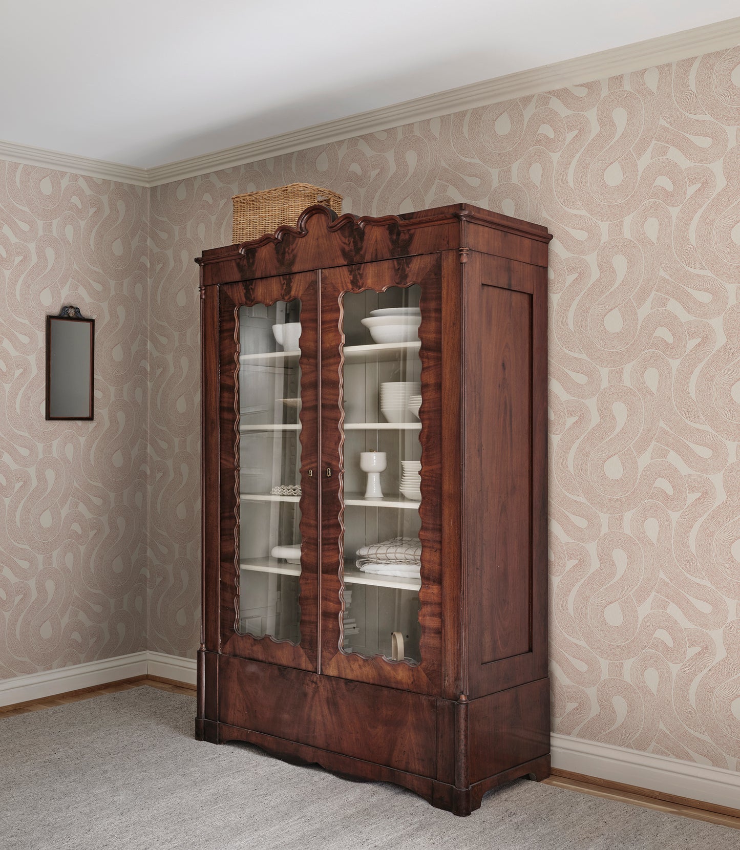 Purchase Sandberg Wallpaper Product# 2028-11-22 pattern name Zen color name Terracotta.