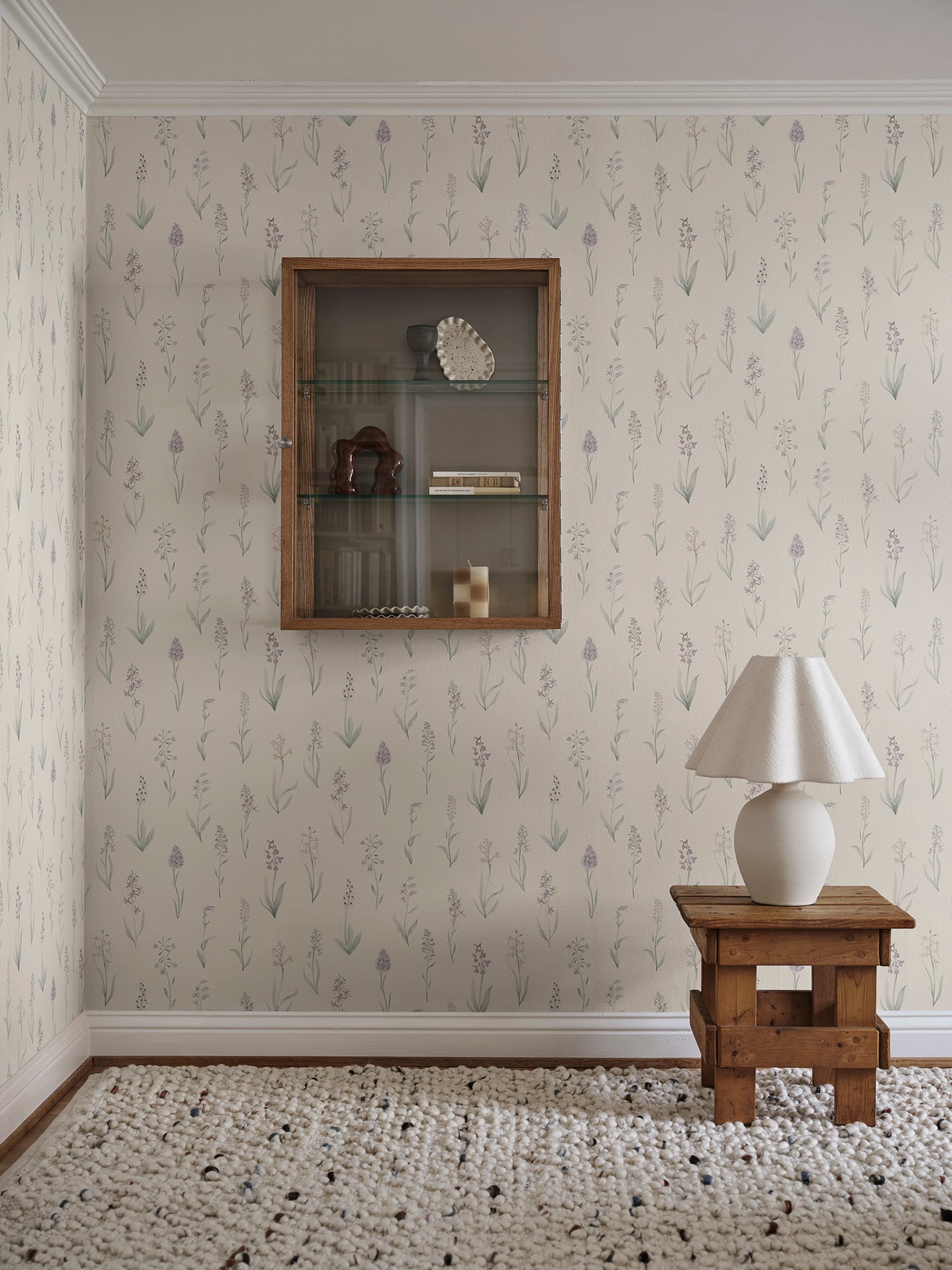Purchase Sandberg Wallpaper Pattern# 2028-11-22 pattern name Alma color name Lilac.